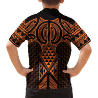 Karaka Maori Ta Moko Poutama Art Kid Hawaiian Shirt