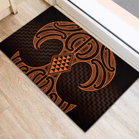 Karaka Maori Ta Moko Poutama Art Rubber Doormat