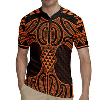Karaka Maori Ta Moko Poutama Art Rugby Jersey