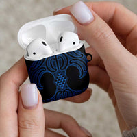 Kikorangi Maori Ta Moko Poutama Art AirPods Case LT9 - Polynesian Pride