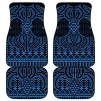 Kikorangi Maori Ta Moko Poutama Art Car Mats
