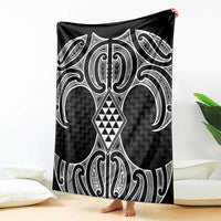 Ma Maori Ta Moko Poutama Art Blanket