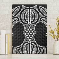 Ma Maori Ta Moko Poutama Art Canvas Wall Art