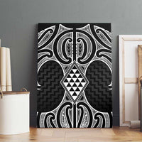 Ma Maori Ta Moko Poutama Art Canvas Wall Art
