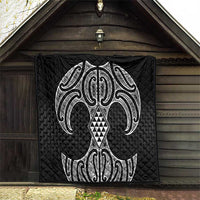 Ma Maori Ta Moko Poutama Art Quilt