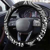 Ma Maori Ta Moko Poutama Art Steering Wheel Cover