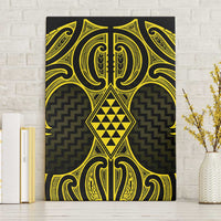 Mahi-dawg Maori Ta Moko Poutama Art Canvas Wall Art