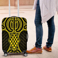 Mahi-dawg Maori Ta Moko Poutama Art Luggage Cover