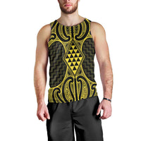 Mahi-dawg Maori Ta Moko Poutama Art Men Tank Top