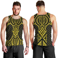 Mahi-dawg Maori Ta Moko Poutama Art Men Tank Top