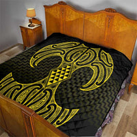 Mahi-dawg Maori Ta Moko Poutama Art Quilt