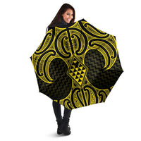 Mahi-dawg Maori Ta Moko Poutama Art Umbrella LT9 - Polynesian Pride