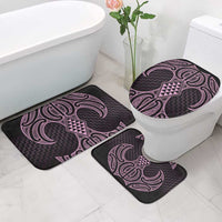Mawhero Maori Ta Moko Poutama Art Bathroom Set LT9 - Polynesian Pride