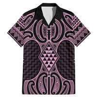 Mawhero Maori Ta Moko Poutama Art Family Matching Mermaid Dress and Hawaiian Shirt