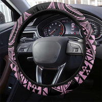 Mawhero Maori Ta Moko Poutama Art Steering Wheel Cover
