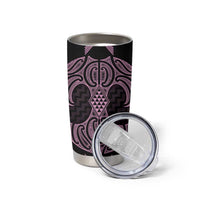 Mawhero Maori Ta Moko Poutama Art Tumbler Cup