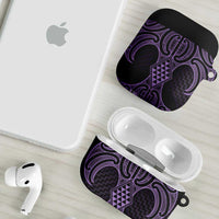 Waiporoporo Maori Ta Moko Poutama Art AirPods Case LT9 - Polynesian Pride