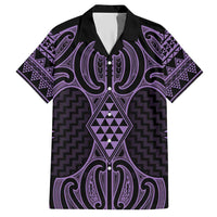 Waiporoporo Maori Ta Moko Poutama Art Hawaiian Shirt