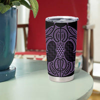 Waiporoporo Maori Ta Moko Poutama Art Tumbler Cup