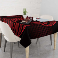 Whero Maori Ta Moko Poutama Art Tablecloth