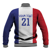 New Zealand Rugby Pacific Personalised Baseball Jacket Maori Style Tribal Tapa Pattern