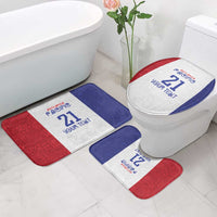 New Zealand Rugby Pacific Personalised Bathroom Set Maori Style Tribal Tapa Pattern LT9 - Polynesian Pride