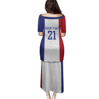 New Zealand Rugby Pacific Personalised Family Matching Puletasi and Hawaiian Shirt Maori Style Tribal Tapa Pattern