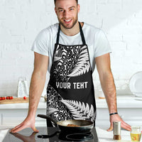 New Zealand Rugby Pacific Personalised Apron All Black Maori Pasifika Fern Pattern LT9 - Polynesian Pride