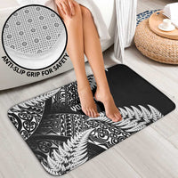 New Zealand Rugby Pacific Personalised Bathroom Set All Black Maori Pasifika Fern Pattern LT9 - Polynesian Pride