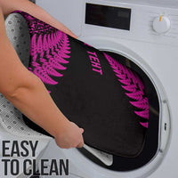 New Zealand Rugby Pacific Personalised Bathroom Set All Pink Maori Pasifika Fern Pattern LT9 - Polynesian Pride