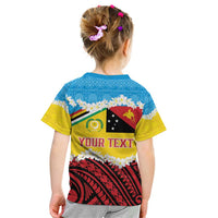 Personalised Torba PNG Forever Kid T Shirt Polynesian Sand Art - Polynesian Pride