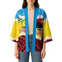 Personalised Torba PNG Forever Kimono Polynesian Sand Art - Polynesian Pride