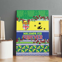 Malampa Fiji Forever Canvas Wall Art Tagimoucia Polynesian Sand Drawing - Polynesian Pride