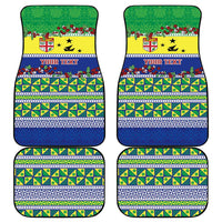 Personalised Malampa Fiji Forever Car Mats Tagimoucia Polynesian Sand Drawing - Polynesian Pride