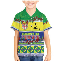 Personalised Malampa Fiji Forever Family Matching Mermaid Dress and Hawaiian Shirt Tagimoucia Polynesian Sand Drawing - Polynesian Pride