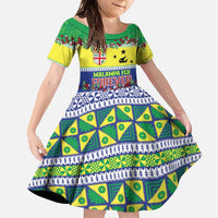 Personalised Malampa Fiji Forever Family Matching Summer Maxi Dress and Hawaiian Shirt Tagimoucia Polynesian Sand Drawing - Polynesian Pride