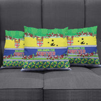 Malampa Fiji Forever Pillow Cover Tagimoucia Polynesian Sand Drawing LT9 - Polynesian Pride