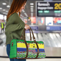 Malampa Fiji Forever Travel Bag Tagimoucia Polynesian Sand Drawing LT9 - Polynesian Pride