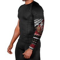 New Zealand Kiwi Santa Christmas Arm Sleeves He Wairua Kirihimete - Polynesian Pride