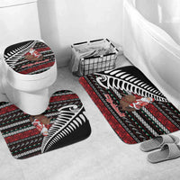 New Zealand Kiwi Santa Christmas Bathroom Set He Wairua Kirihimete - Polynesian Pride