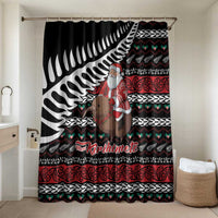 New Zealand Kiwi Santa Christmas Bathroom Set He Wairua Kirihimete - Polynesian Pride