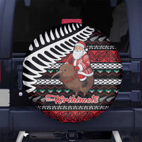 New Zealand Kiwi Santa Christmas Spare Tire Cover He Wairua Kirihimete - Polynesian Pride