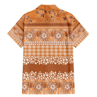 Hawaiian Hibiscus Honu Family Matching Mermaid Dress and Hawaiian Shirt Gold Mele Kalikimaka Palaka Spirit - Polynesian Pride