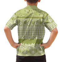 Hawaiian Hibiscus Honu Hawaiian Shirt Sage Green Mele Kalikimaka Palaka Spirit LT9 - Polynesian Pride