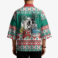 Hawaiian Skull Surfs Kimono Mele Kalikimaka Palaka Quilt Pattern - Polynesian Pride