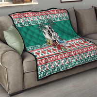 Hawaiian Skull Surfs Quilt Mele Kalikimaka Palaka Quilt Pattern - Polynesian Pride