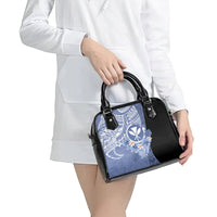 Aloha Vintage Hawaii Tribal Shoulder Handbag Blue Style LT9 - Polynesian Pride