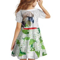 Philippines Eagle and Sampaguita Flowers Family Matching Puletasi and Hawaiian Shirt Polynesian Pattern