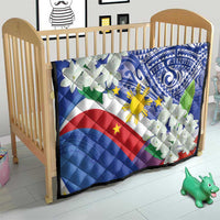 Philippines Flag Quilt Sampaguita Jasmine with Polynesian Tribal