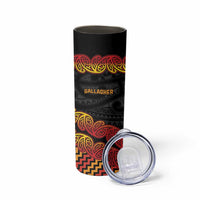 New Zealand Rugby Pacific Custom Skinny Tumbler Rangatira Maori Kowhaiwhai Pattern